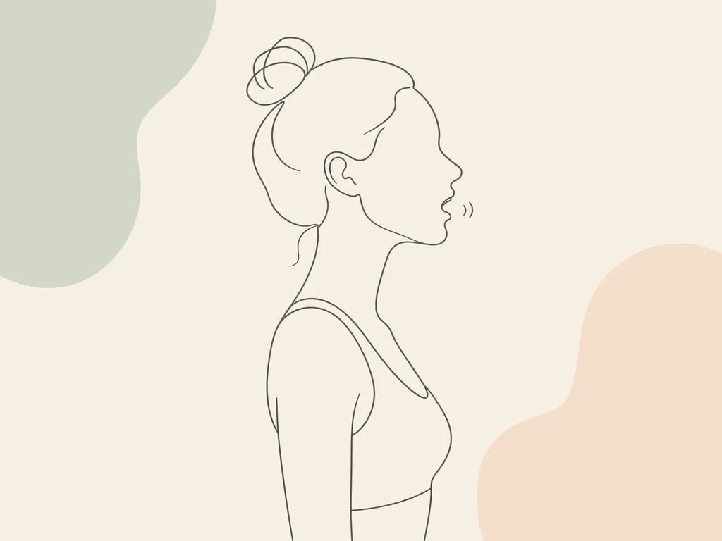 Kląskanie — ilustracja ćwiczenia, siedzenie